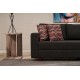 3-Seat Sofa-Bed Aly - Anthracite Anthracite 3-Seat Sofa-Bed Aly - Anthracite Anthracite