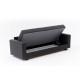 3-Seat Sofa-Bed Aly - Anthracite Anthracite 3-Seat Sofa-Bed Aly - Anthracite Anthracite