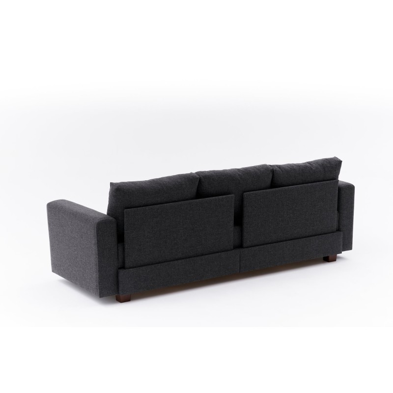 3-Seat Sofa-Bed Aly - Anthracite Anthracite