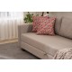 3-Seat Sofa-Bed Aly - Beige Beige 3-Seat Sofa-Bed Aly - Beige Beige