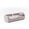 3-Seat Sofa-Bed Aly - Beige Beige