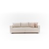 3-Seat Sofa-Bed Aly Arzilla - Cream Cream