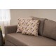 3-Seat Sofa-Bed Aly Arzilla - Brown Brown 3-Seat Sofa-Bed Aly Arzilla - Brown Brown