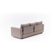 3-Seat Sofa-Bed Aly Arzilla - Brown Brown