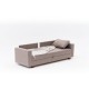 3-Seat Sofa-Bed Aly Arzilla - Brown Brown 3-Seat Sofa-Bed Aly Arzilla - Brown Brown