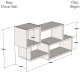 Wall Shelf Afro - White, Anhtracite White
Anthracite Hanah Home Wall Shelf Afro - White, Anhtracite White
Anthracite