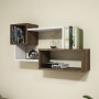 Wall Shelf Afro - White, Walnut White
Walnut