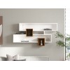Wall Shelf Karen - Walnut, White Walnut
White