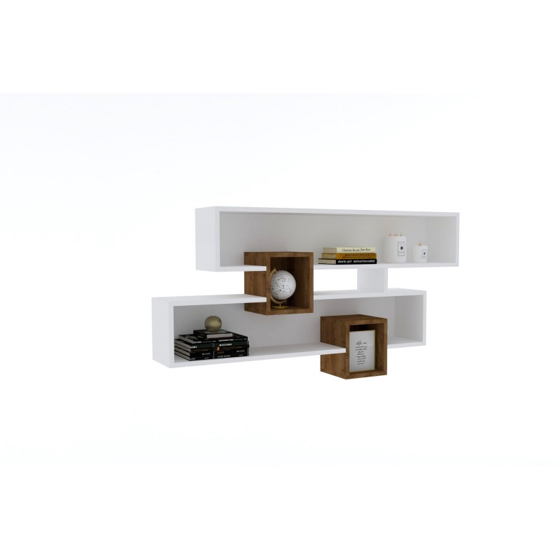 Wall Shelf Karen - Walnut, White Walnut
White