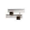 Wall Shelf Karen - Walnut, White Walnut
White