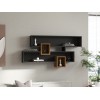 Wall Shelf Karen - Walnut, Anhtacite Walnut
Anthracite