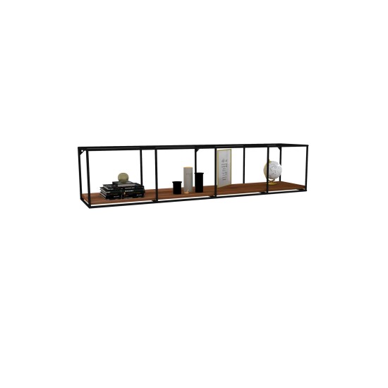 Wall Shelf Miray Walnut
Black Wall Shelf Miray Walnut
Black