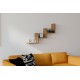 Wall Shelf Mist - Walnut Walnut