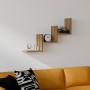 Wall Shelf Mist - Walnut Walnut