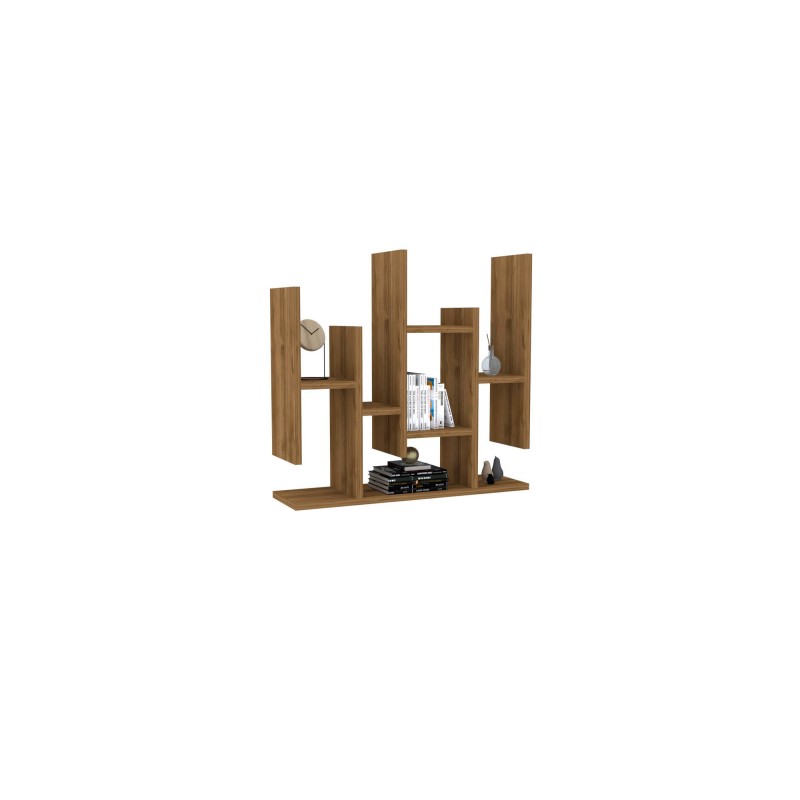 Wall Shelf Flower - Walnut Walnut