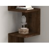 Hanah Home Wall Shelf Zikzak - Walnut Walnut