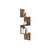 Hanah Home Wall Shelf Zikzak - Walnut Walnut