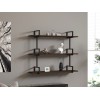 Hanah Home Wall Shelf Uras - Walnut Walnut