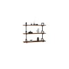 Hanah Home Wall Shelf Uras - Walnut Walnut