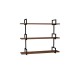 Wall Shelf Uras - Walnut Walnut Hanah Home Wall Shelf Uras - Walnut Walnut