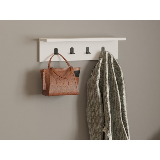 Wall Shelf Ayla - White White Wall Shelf Ayla - White White