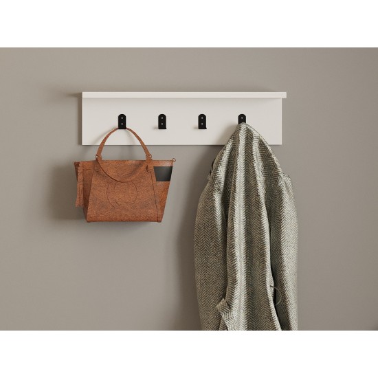 Wall Shelf Ayla - White White Wall Shelf Ayla - White White