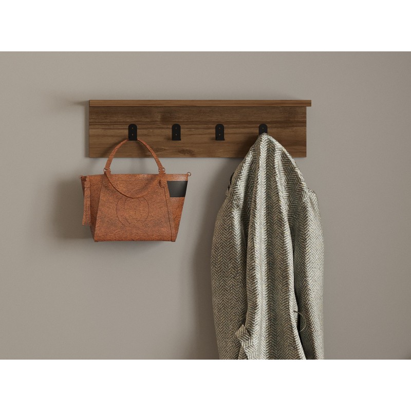 Wall Shelf Ayla - Walnut Walnut