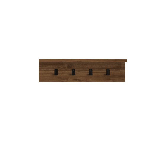 Wall Shelf Ayla - Walnut Walnut