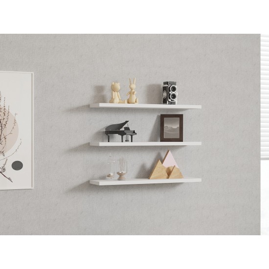 Hanah Home Wall Shelf Boss v2 - White White