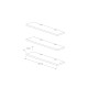 Hanah Home Wall Shelf Boss v2 - White White