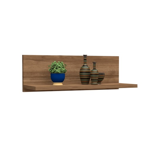 Wall Shelf Fane - Walnut Walnut Wall Shelf Fane - Walnut Walnut