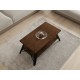 Coffee Table Konik - Walnut Walnut Coffee Table Konik - Walnut Walnut