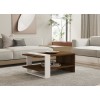 Coffee Table Gaye - Walnut, White Walnut
White