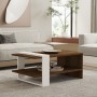 Coffee Table Gaye - Walnut, White Walnut
White