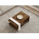 Coffee Table Gaye - Walnut, White Walnut
White