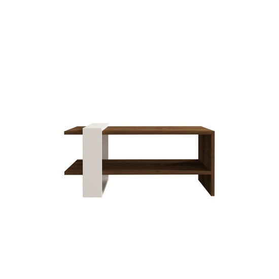 Coffee Table Gaye - Walnut, White Walnut
White