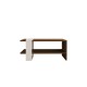 Coffee Table Gaye - Walnut, White Walnut
White