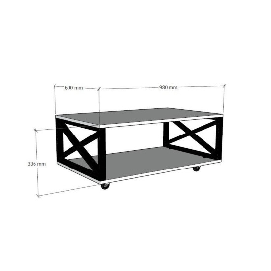 Coffee Table Refia Atlantic Pine Coffee Table Refia Atlantic Pine