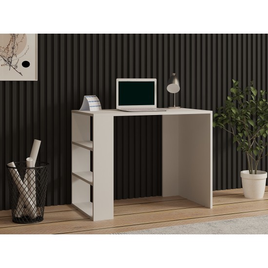 Study Desk Cool White Study Desk Cool White