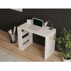 Study Desk Cool White