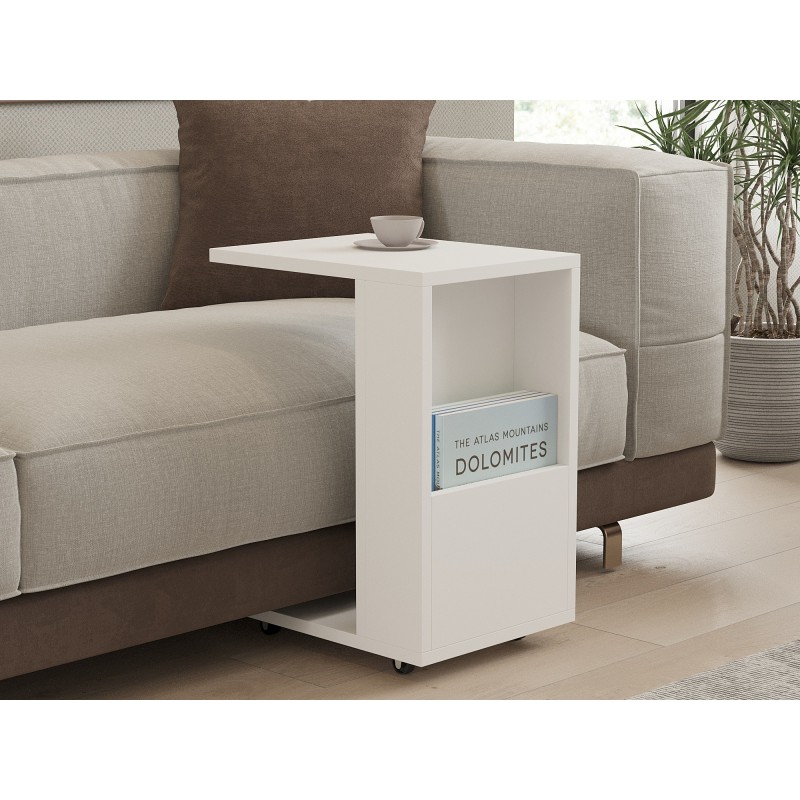 Side Table Star - White White