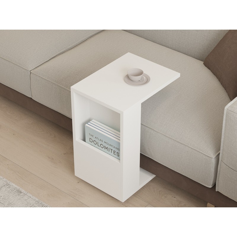 Side Table Star - White White