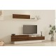 TV Unit Elda - White, Walnut White
Walnut TV Unit Elda - White, Walnut White
Walnut