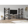TV Unit Egzotik - Modern Walnut