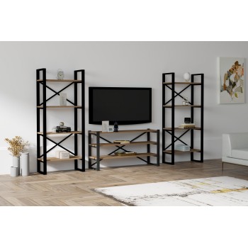 TV Unit Egzotik - Modern Walnut