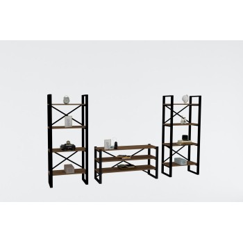 TV Unit Egzotik - Modern Walnut