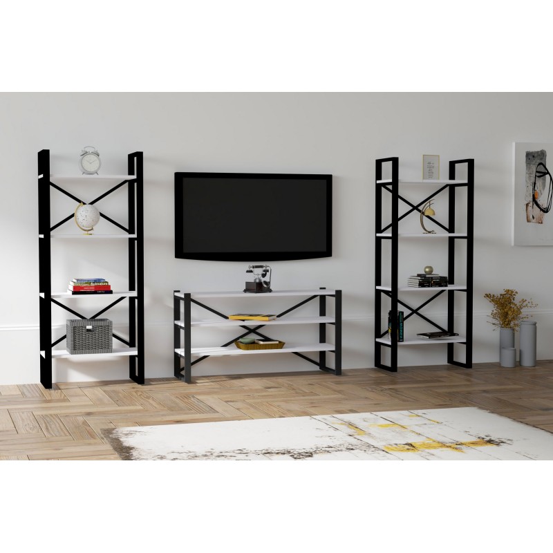 TV Unit Egzotik - White White