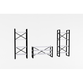 TV Unit Egzotik - White White