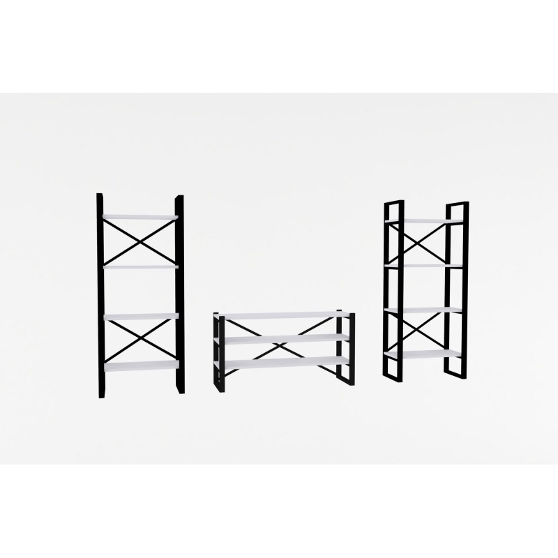 TV Unit Egzotik - White White