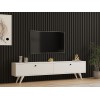 TV Stand Paris - White White